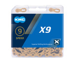 LÁNC KMC X9 1/2X11/128 114SZEM