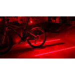 VILLOGÓ HÁTSÓ 5 LED + LASER