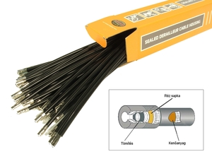 BOWDENHÁZ SP TÖMÍTETT 5X300MM