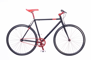 Skid fekete/piros 56 cm