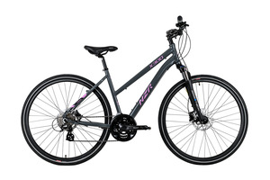 X300 női acélszürke/rózsa 17